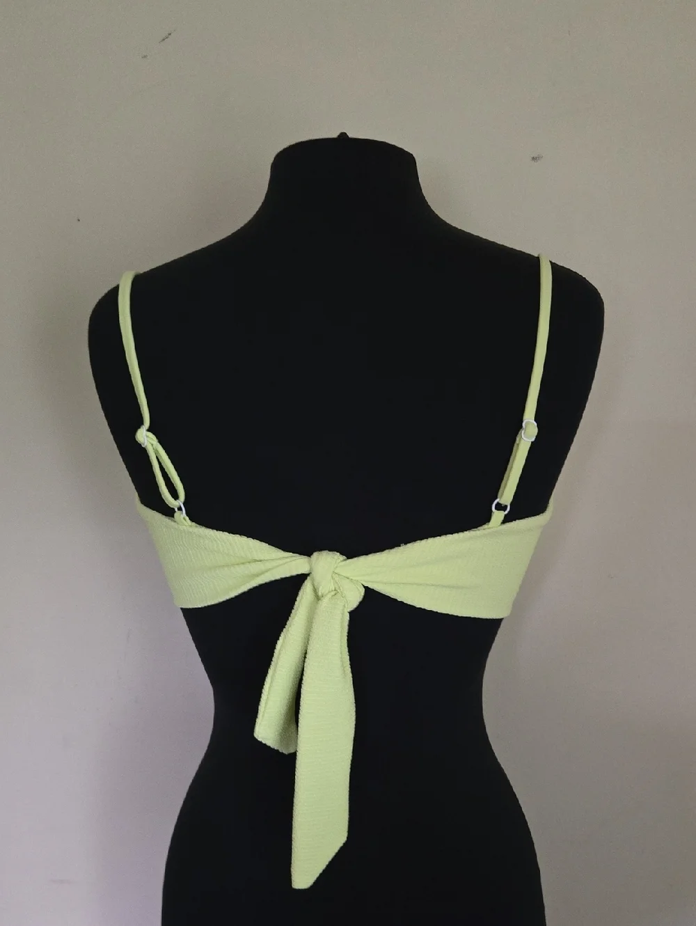 Sanctuary V-Wire Lime Green Bikini Top